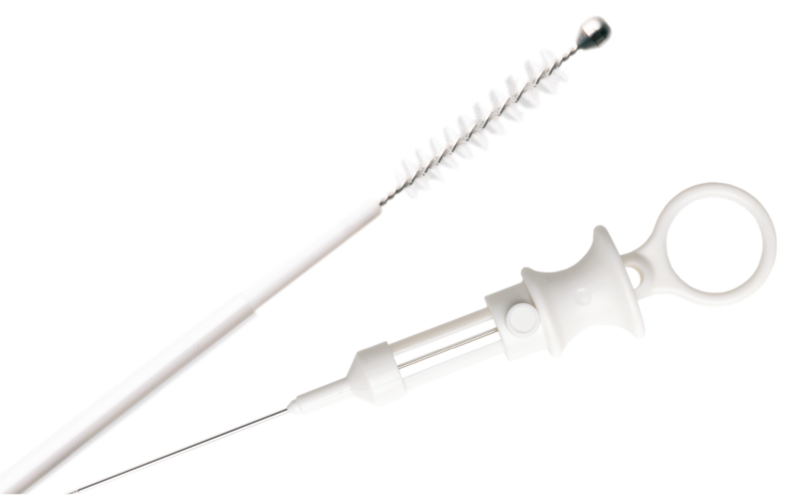 Щітка цитологічна «Broncho-Set», одноразова, діаметр 1,75 мм, довжина 120 см, діаметр щетини 2,5 мм