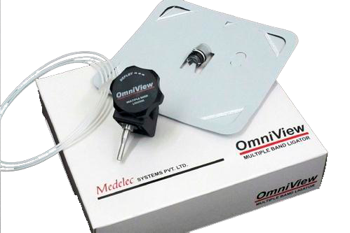 Лігатор ендоскопічний, модель OmniView, одноразовий, включає 1 картридж з 7-ма лігатурними стрічками