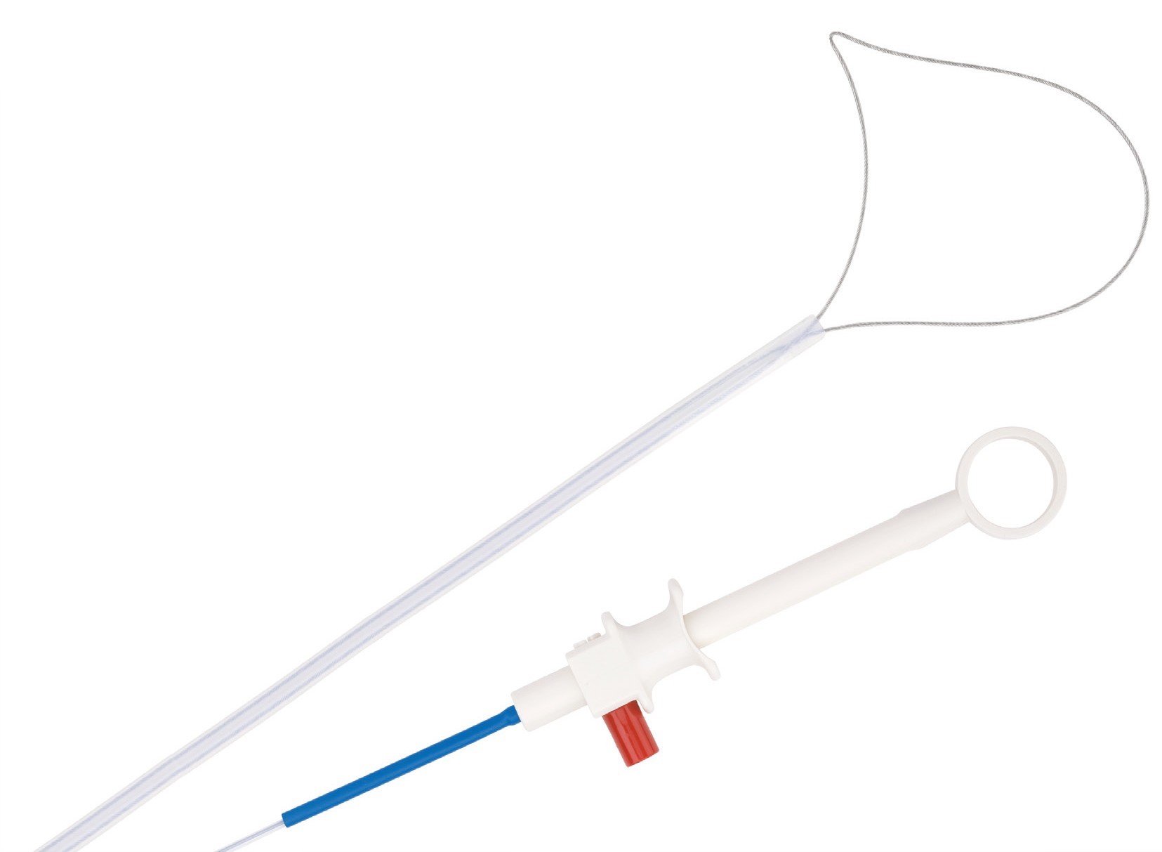Петля поліпектомічна, асиметрична, одноразова, діаметр 2,3 мм, довжина 230 см, ширина відкриття Х = 15 мм