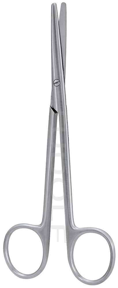 Ножиці дисекційні Metzenbaum, прямі, тупокінцеві, 14,5 см