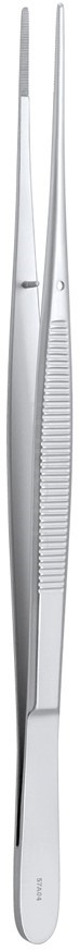Пінцет анатомічний Brain, прямий, 1 mm, 17,5 cm