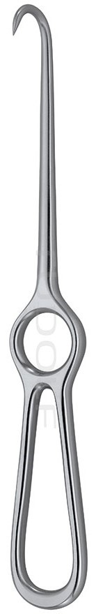 Ретрактор Volkmann, загострений, 1 зубець, довжина 22,5 см