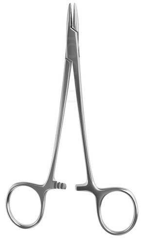 Голкотримач Hegar-Baumgartner, прямий, довжина 14 см