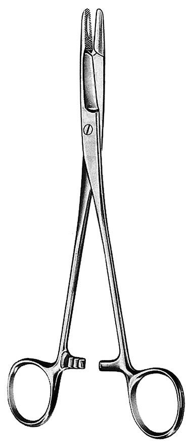 Голкотримач Olsen-Hegar, прямий, довжина 14 см