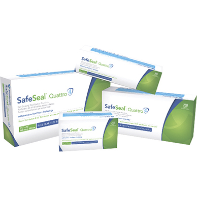 Самоклеючі пакети для стерилізації Safe Seal®Quattro